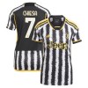 Original Fußballtrikot Juventus 2023-24 Chiesa 7 Heimtrikot Für Damen